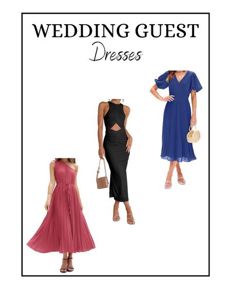 Wedding guest dress, formal dress, cocktail dress, maxi dress 

#LTKfindsunder50 #LTKSeasonal #LTKwedding