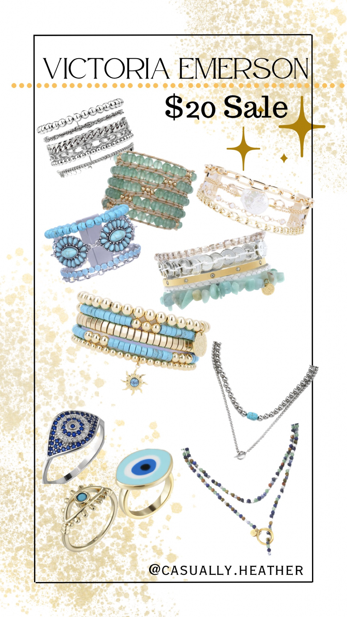 Victoria Emerson $20 sale. I love how easy there cuff bracelets are to add a stack of bracelets to your outfit. 

Jewelry, affordable jewelry, holiday gifts guide, bracelets, necklace, rings, accessories 

#LTKsalealert #LTKGiftGuide #LTKHolidaySale
