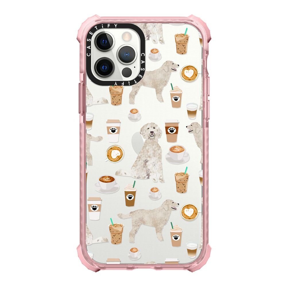Golden Doodle coffee latte clear case for new iphone coffee lover gifts for doodle owners must ha... | Casetify