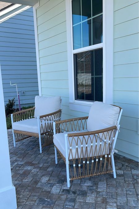 Love these patio chairs that come in white and black! Affordable and super comfy 

Walmart finds. Walmart home. Patio chairs. Porch furniture. Outdoor furniture 

#LTKhome #LTKfamily #LTKkids
