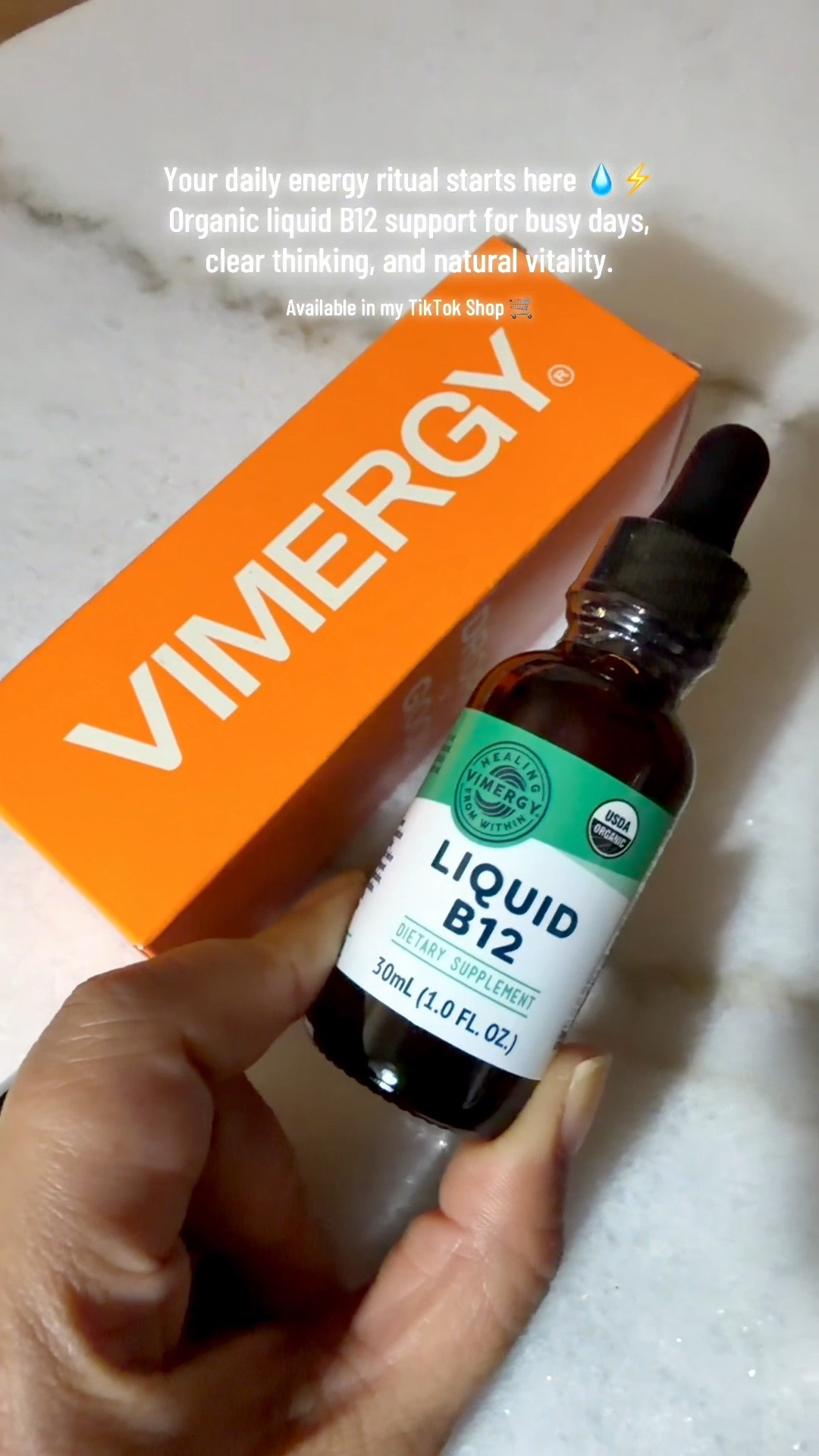 Your daily energy ritual starts here 💧⚡
Organic liquid B12 support for busy days, clear thinking, and natural vitality.

@Vimergy Organic Liquid B12 30ml-115ml-240ml | Energy & Brain Support Drops for Vitality

Available in my TikTok Shop 🛒
Shop here:
https://on.ltk.com/+3n3ZDKNqzijqAfLL1fFYoA

https://on.ltk.com/+OgUfEWxR0FPbGF50CEgS4A

https://on.ltk.com/+OgUfEWxR0FPbGF50CEgS4A

#Vimergy #VitaminB12 #LiquidB12 #EnergySupport #BrainSupport #madammmstyleicon #BrainFogRelief #NaturalEnergy #WellnessTok #HealthyHabits #SupplementRoutine #OrganicSupplements #VeganSupplements #DailyWellness #FocusSupport #HolisticHealth #HealthTok #VitaminTok #EnergyBoost #CleanSupplements #TikTokMadeMeBuyIt

#LTKmorningroutine #LTKselfcare #LTKActive
