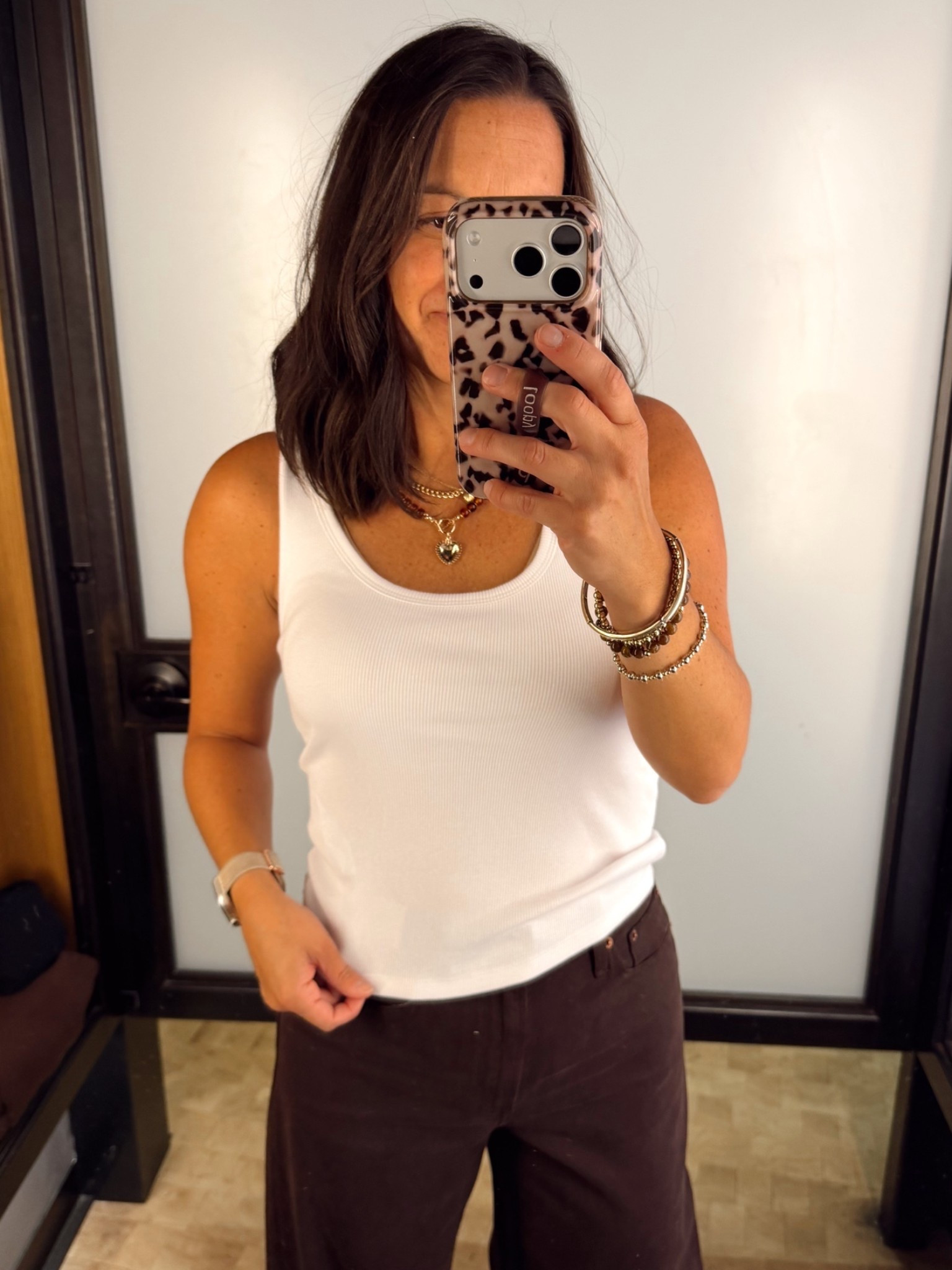 $20 Built in bra tanks! Run true to size to small - white is not see through! I got the medium in the white and small in black.

#LTKOver40 #LTKmomlife #LTKSaleAlert