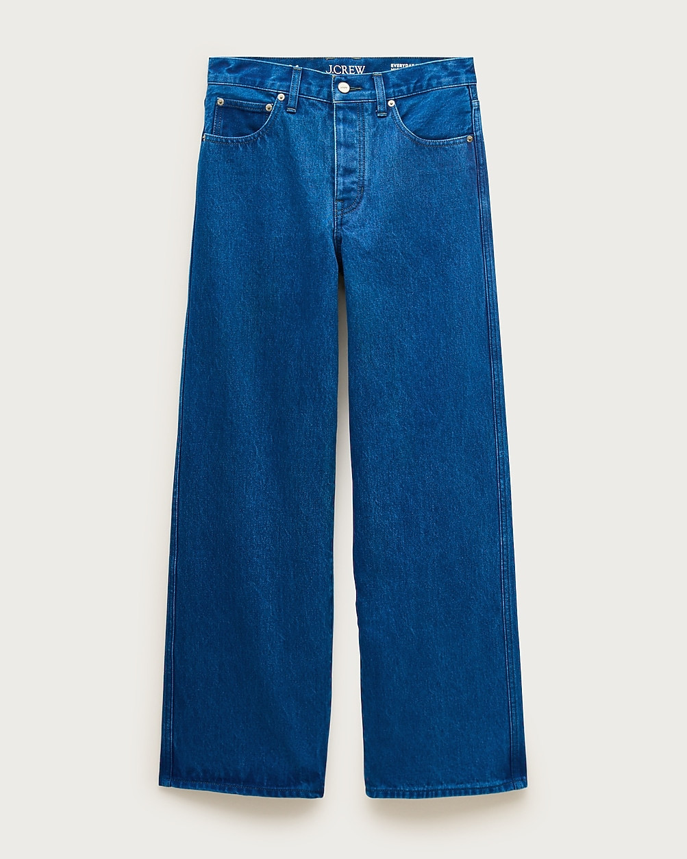 Everyday wide-leg ankle jean in rigid | J. Crew US