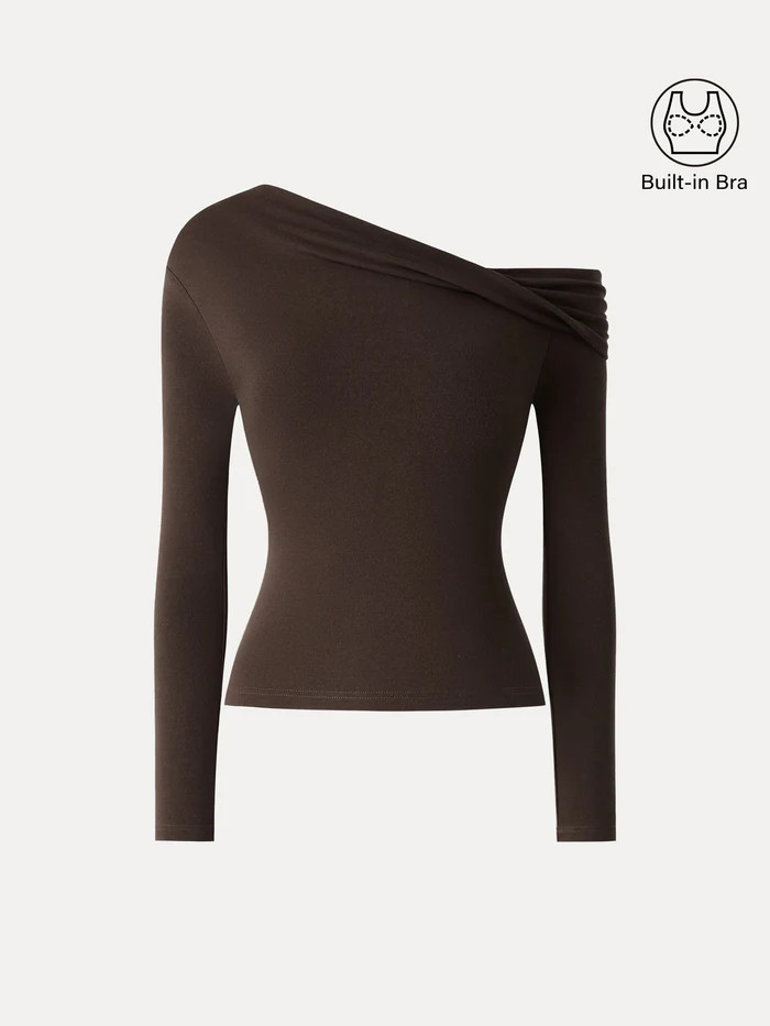 Multi-wear Versatile Necklines Long Sleeve Brami | OGLmove