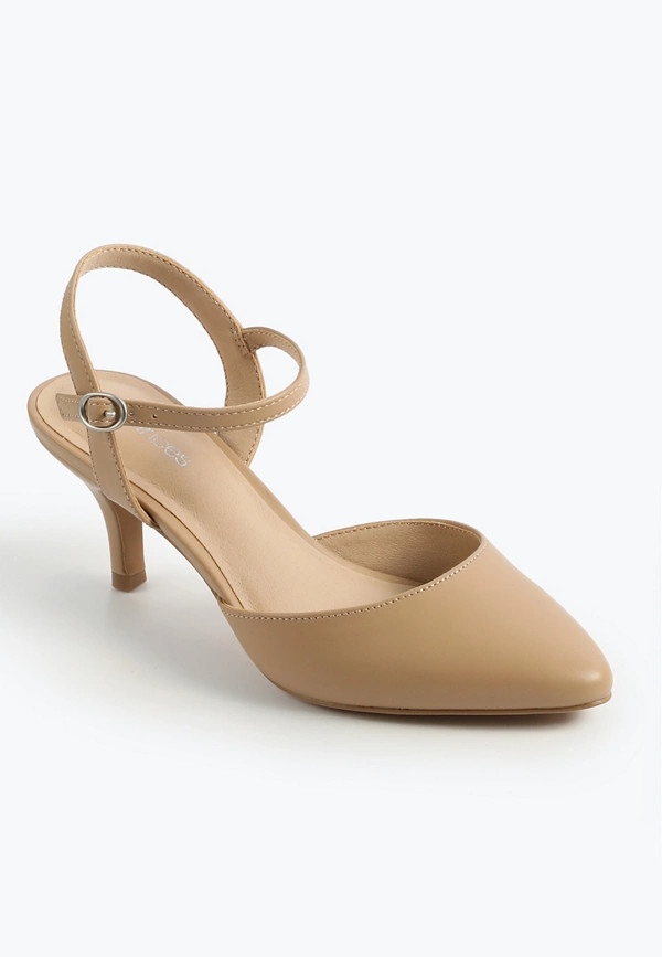 SuperCush Closed Toe Kitten Heel | Maurices