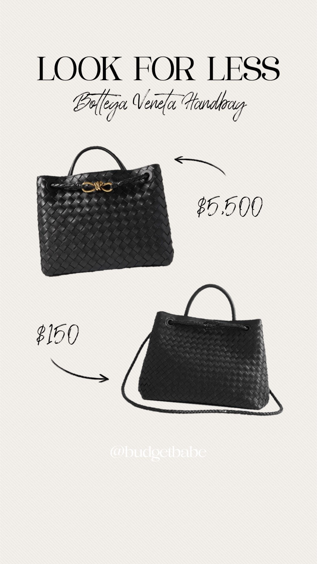 Bottega Veneta medium Andiamo woven top handle bag “look for less” in genuine leather, five colors to choose from! Would make a nice Mother’s Day gift. #handbag purse lookalike

#LTKStyleTip #LTKItBag