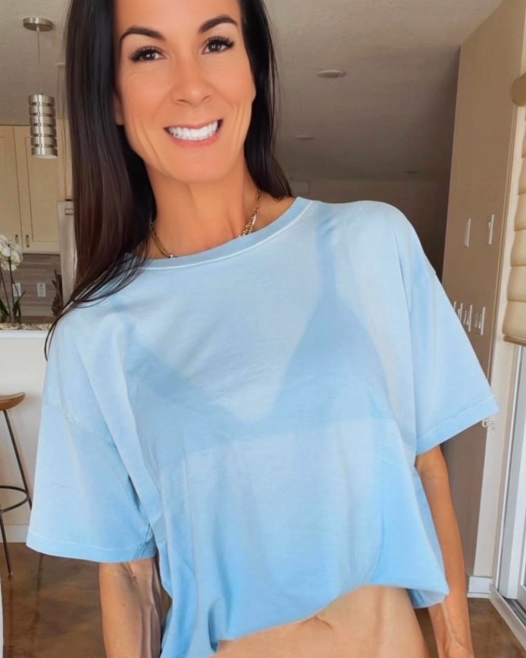 Proof that summer style doesn't have to be complicated. 💙☀️

An oversized baby blue tee, the cutest patchwork pants, a great pair of sunnies, and a fun bag are all it takes to make a statement.

I love mixing relaxed pieces with unexpected details, and these pants understood the assignment. Comfortable enough to wear all day, cute enough to make people ask where you got them.

And honestly... if it feels like pajamas but looks like an outfit, I'm sold. 😉
Comment SHOP for links 🩵

#NicoleColeeStyle #OOTD #SummerStyle #EffortlessChic #FashionOver40

https://liketk.it/6g116

#LTKdayinmylife #LTKgrwm #LTKootd