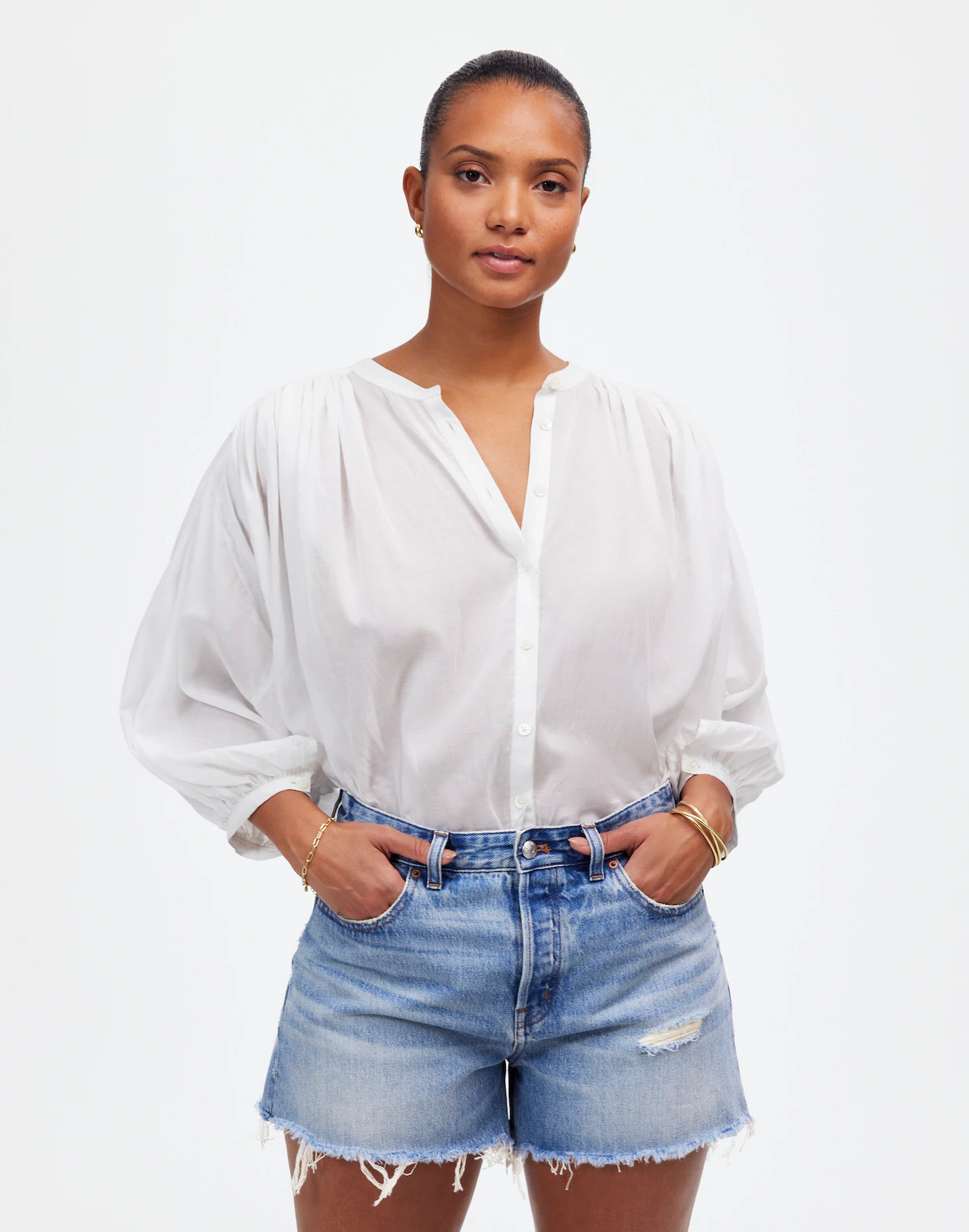 The Curvy Brynn Short in Hallstead Wash | Madewell