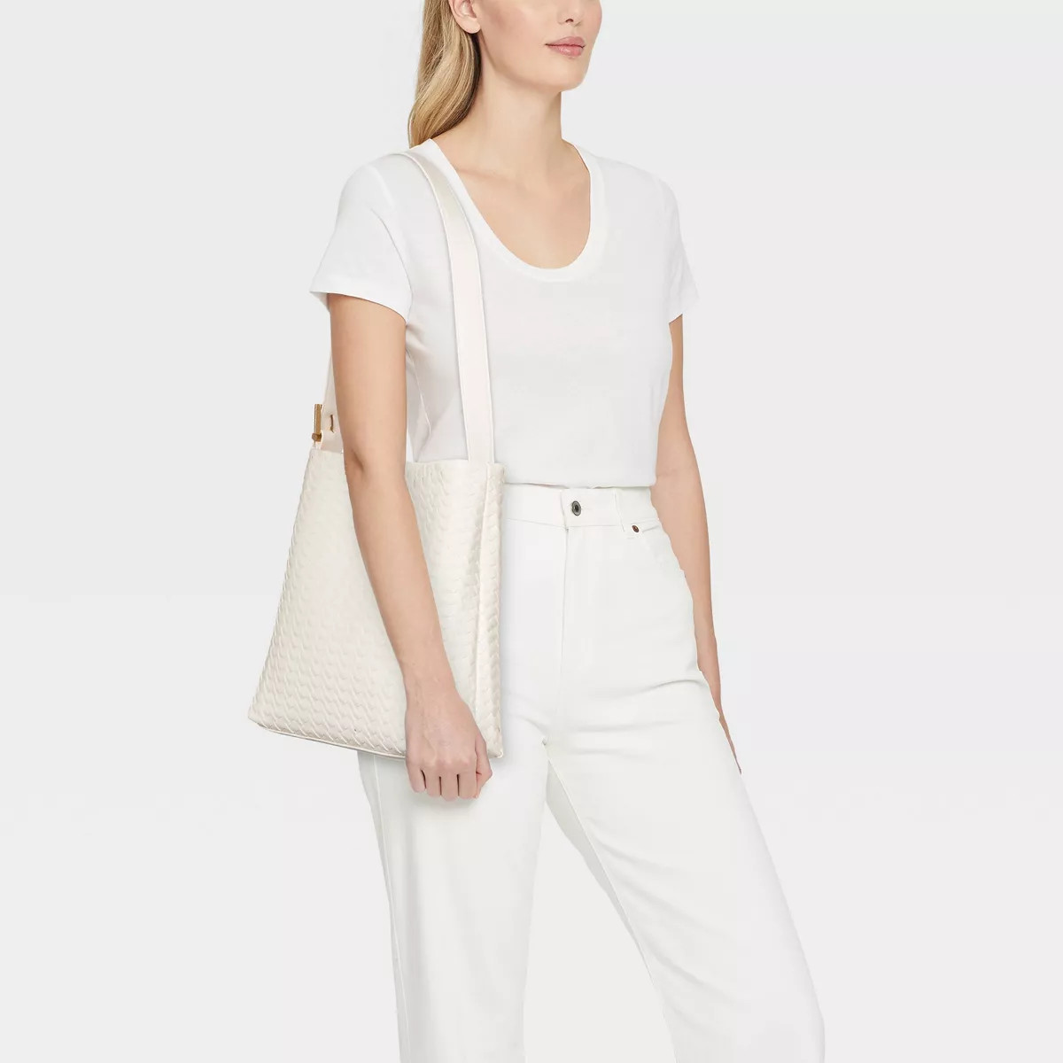 Woven Bucket Shoulder Bag - A New Day™ | Target