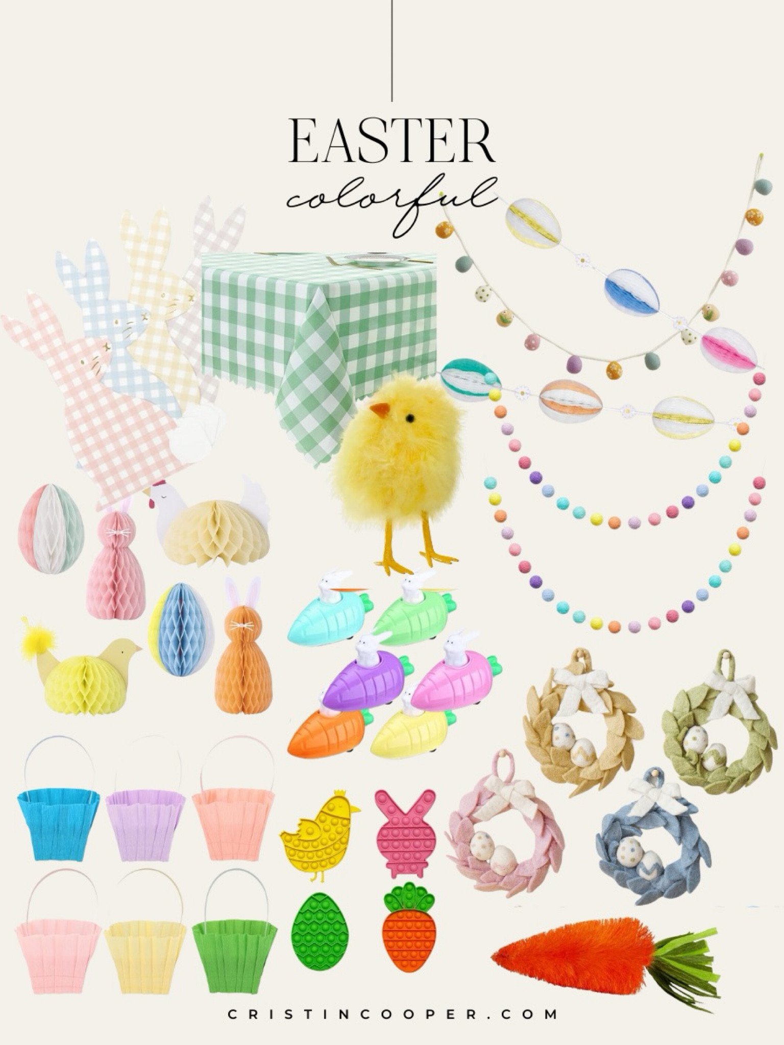 Colorful Easter decor

#LTKSeasonal #LTKfamily #LTKhome