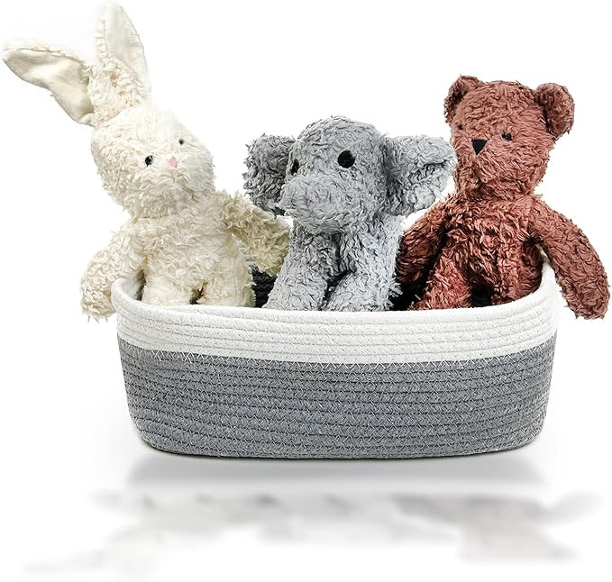 Plush Durable Cotton Dog Toys with Coconut Fill for All Pet Breeds, Bear Bunny Elephant (with Bas... | Amazon (US)