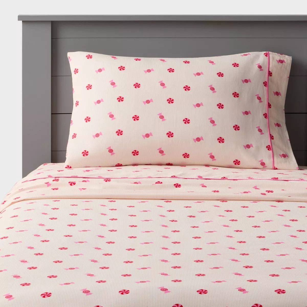Candy Stripes Kids' Cotton Sheet Set - Pillowfort™ | Target