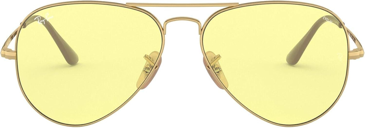 Ray-Ban Rb3689 Metal Ii Evolve Photochromic Aviator Sunglasses | Amazon (US)