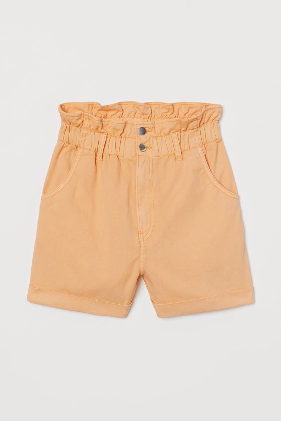 Cotton Paper-bag Shorts | H&M (US)