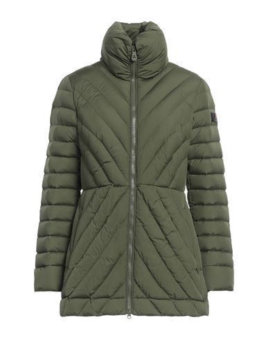 Peuterey Woman Puffer Military green Size 6 Polyester | YOOX (US)