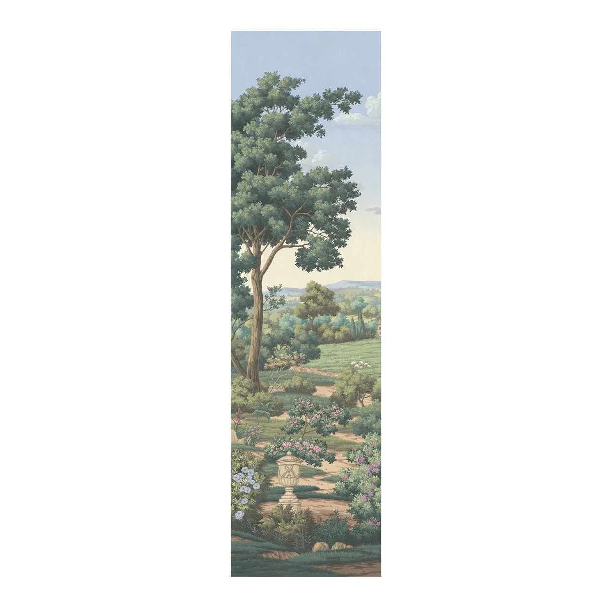 Cotswolds in Antiqued Natural Mural | Caitlin Wilson Design