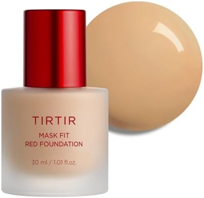 TIRTIR Mask Fit Red FoundationㅣLong Lasting Flawless Coverage, Energy Essence, Lightweight, Hyd... | Amazon (US)