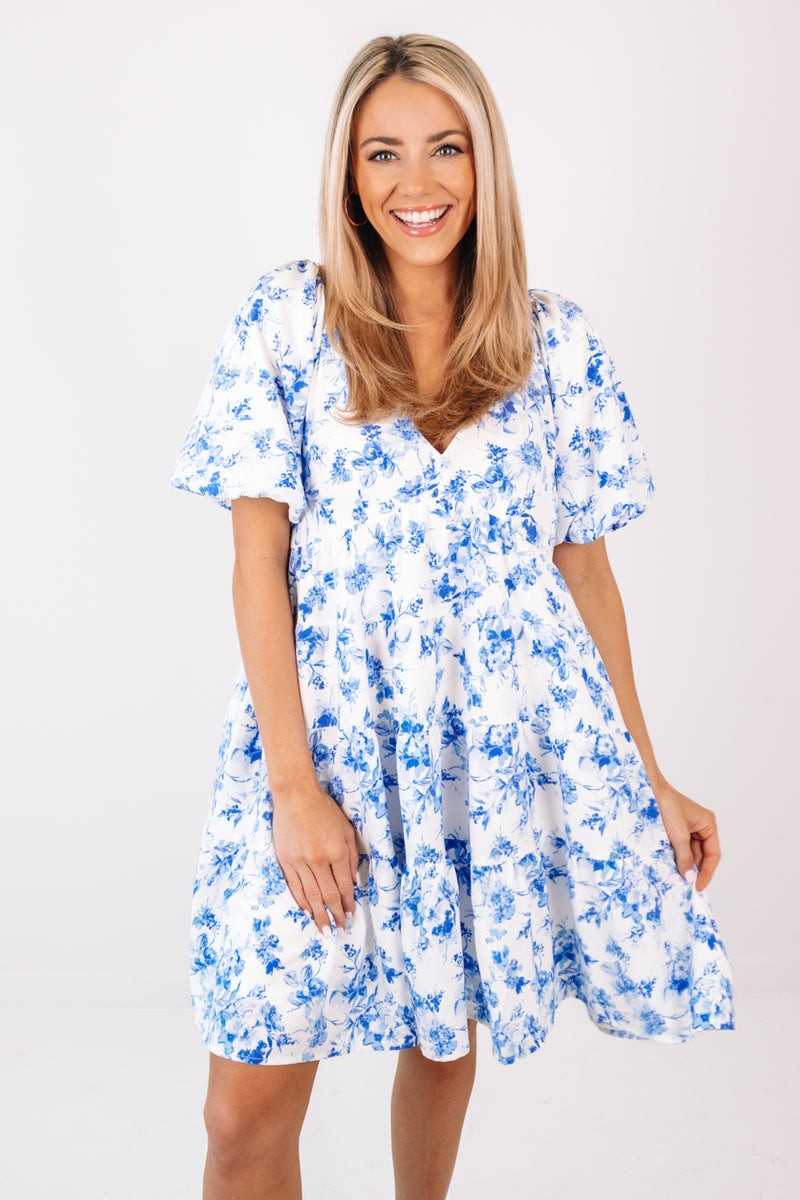 It's Timeless Dress - Blue | The Impeccable Pig