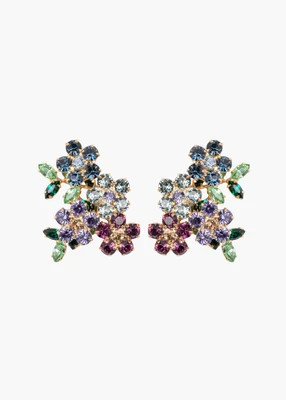Isobel Earrings -- Peacock | Jennifer Behr 