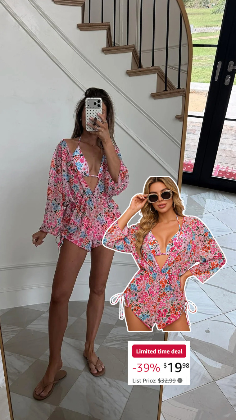 Under $20 swimsuit cover! Perfect for spring break or summer vacation!  

 #LTKootd #LTKSeasonal #LTKSwim