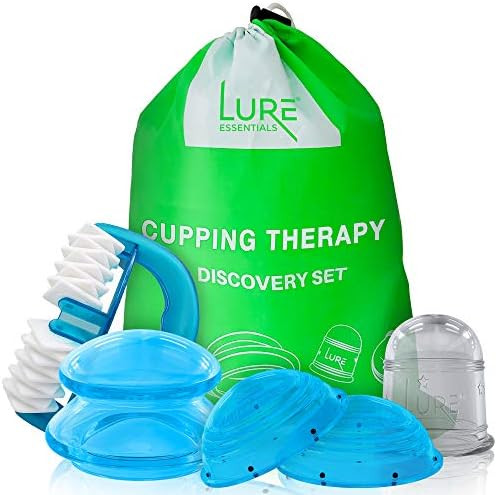Discovery Cupping Set - Edge Energy Zen Silicone Cups for Back Pain, Joint Pain Relief, Digestion... | Amazon (US)
