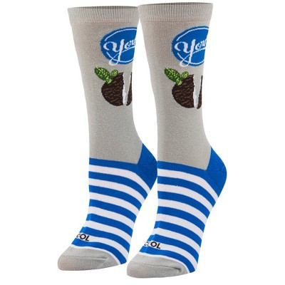 Cool Socks, York Peppermint Pattie, Funny Novelty Socks, Medium | Target