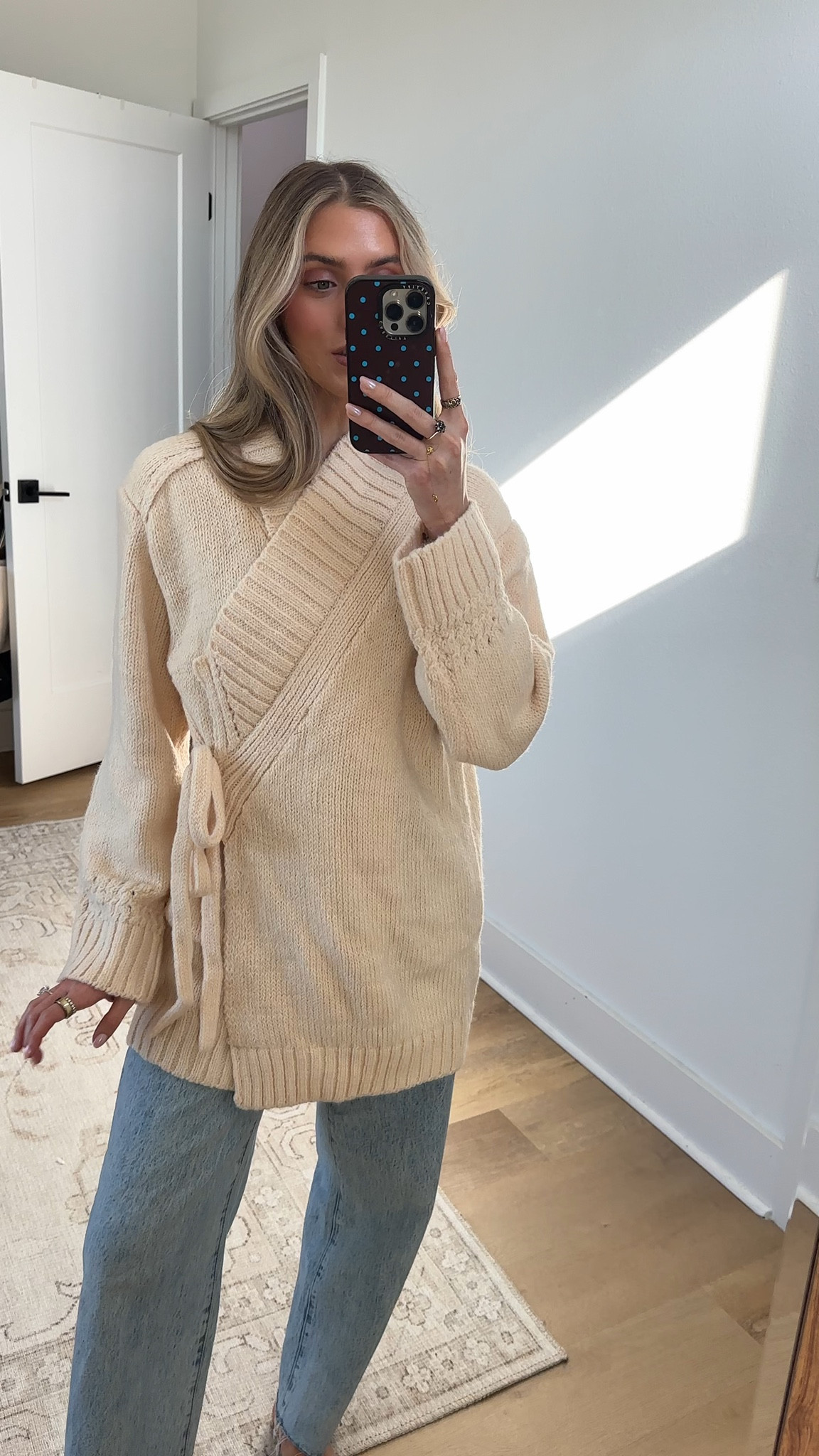 Amazon size small Chevara Women’s Kimono Cardigan Sweater Cozy Front Tie V Neck Long Sleeve Oversized Cable Knit Wrap Jacket Coat

#LTKSeasonal #LTKSaleAlert #LTKootd