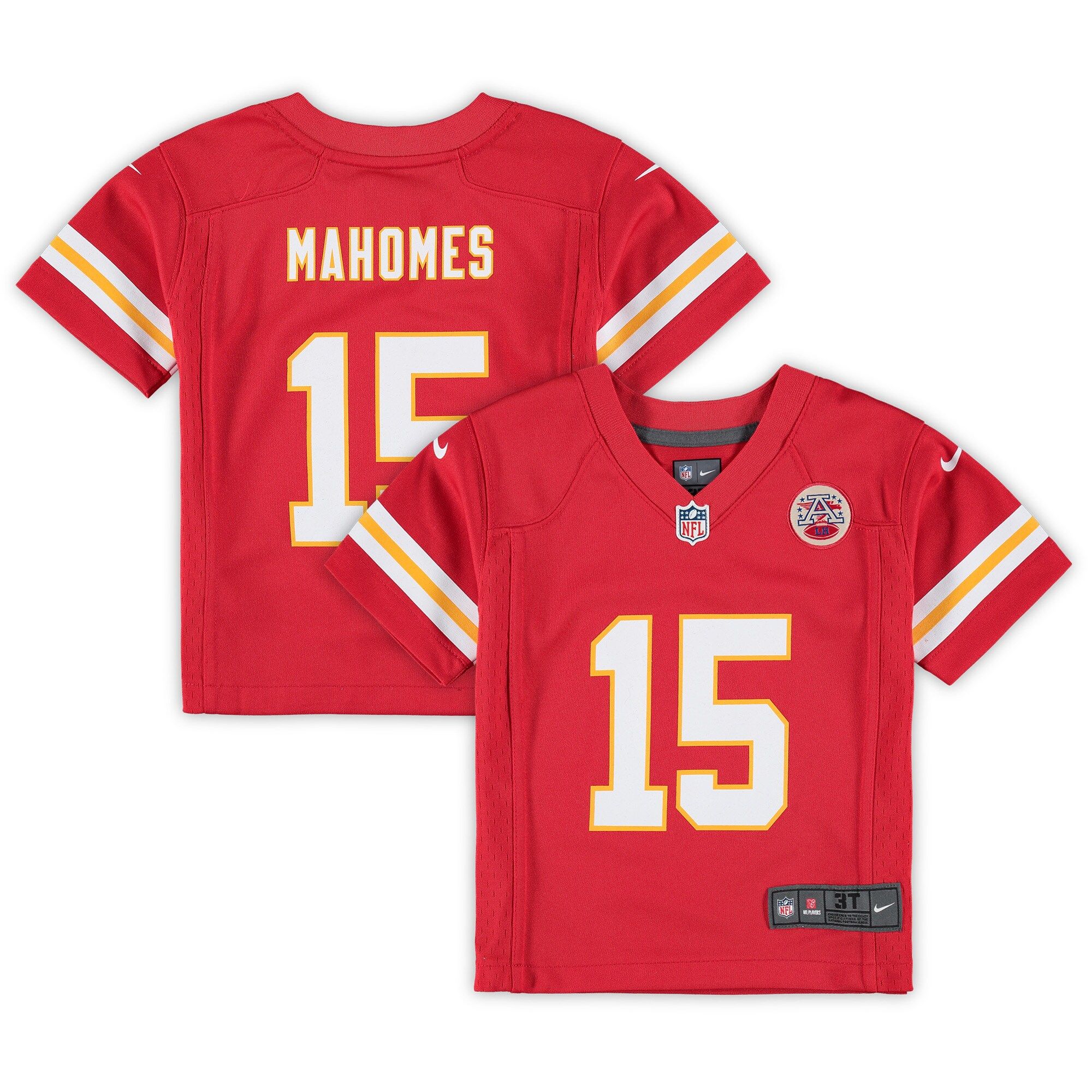 Patrick Mahomes Kansas City Chiefs Nike Toddler Game Jersey - Red | Fanatics