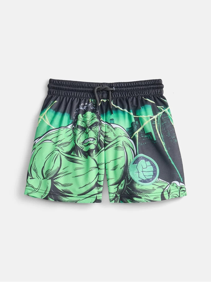 Wonder Nation Boys' Hulk Pull On Shorts, Sizes 4-18 | Walmart (US)