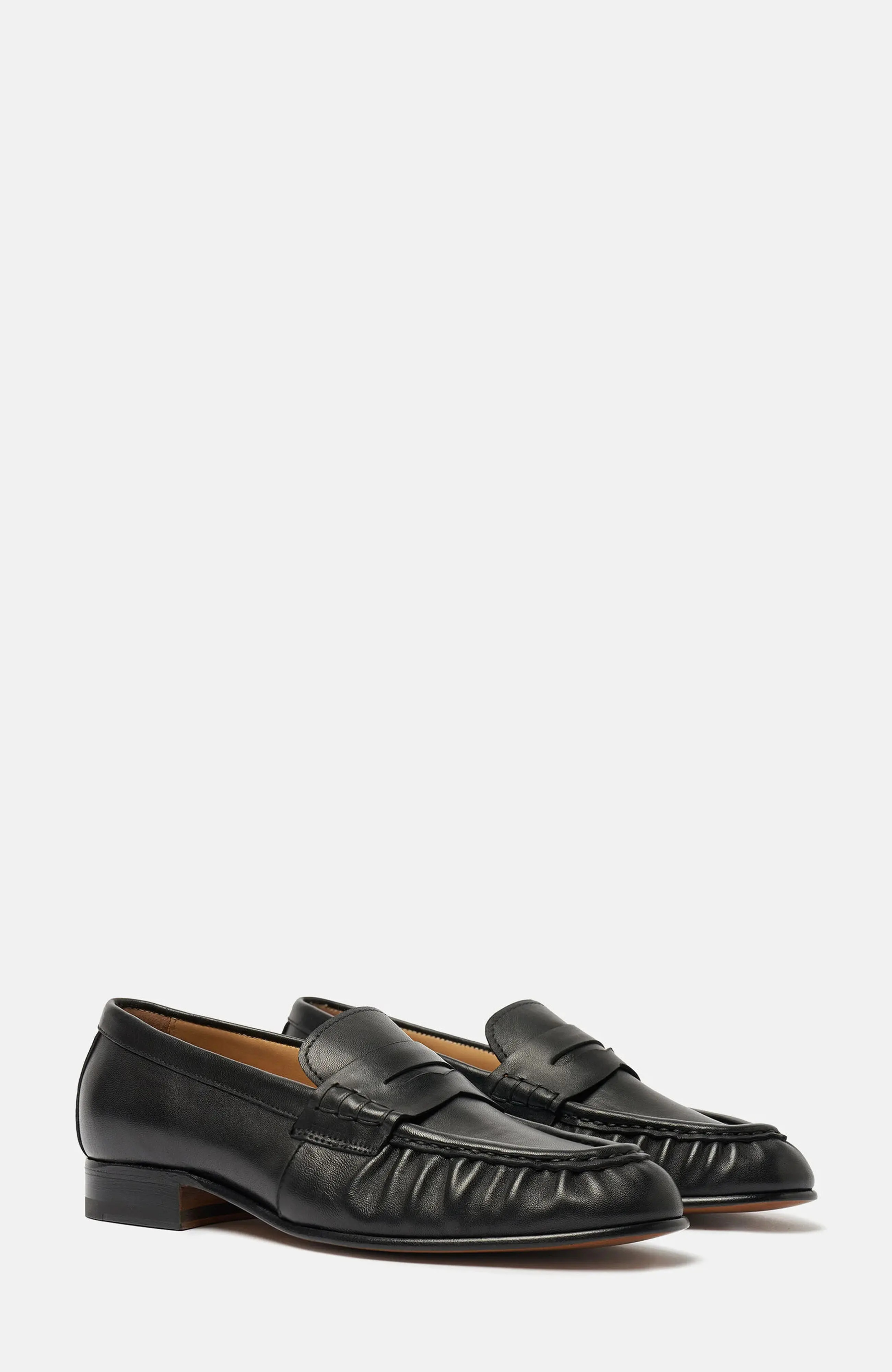 SCAROSSO Mar Loafers in Black - Calf at Nordstrom, Size 36 | Nordstrom