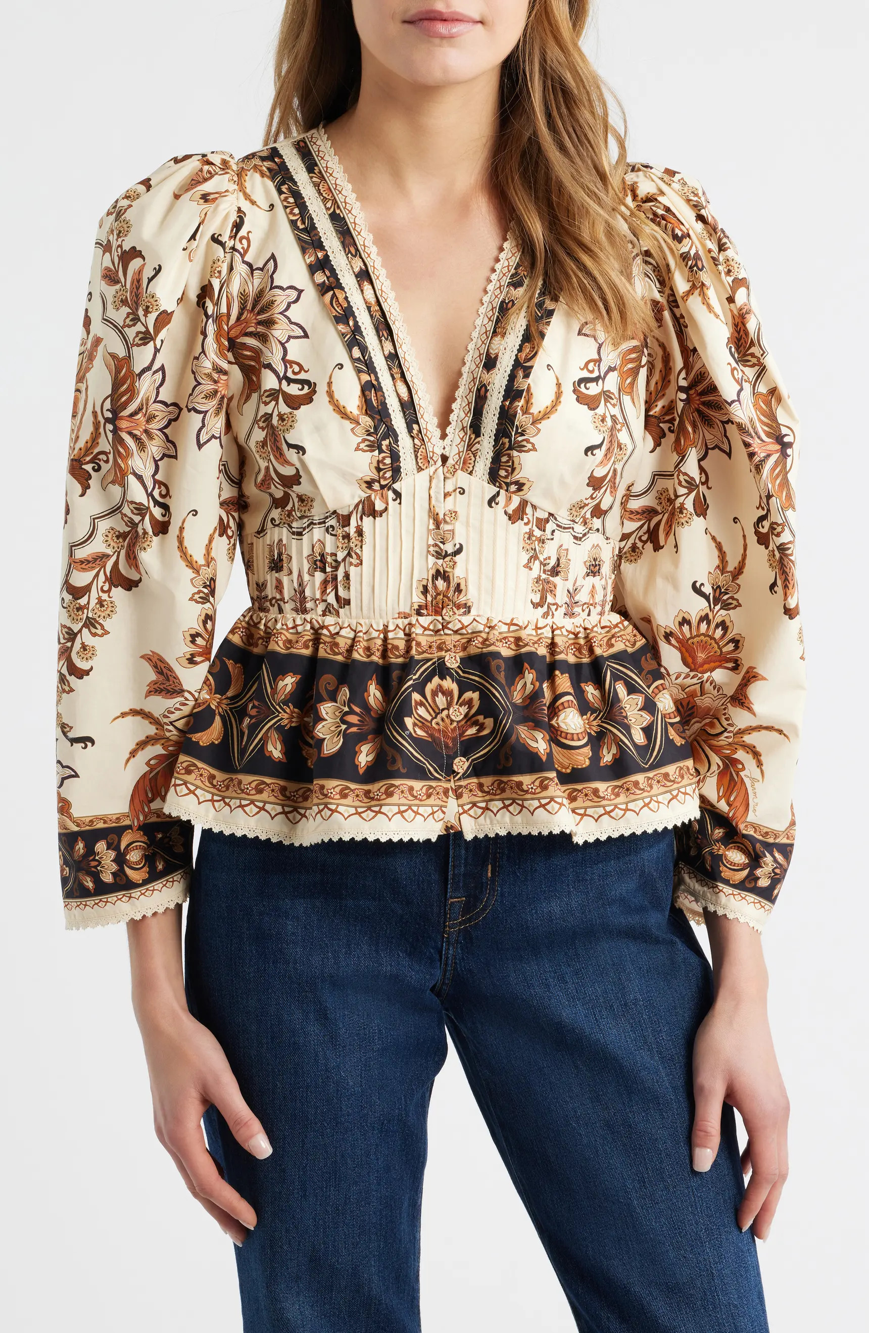 Majestic Garden Cotton Top | Nordstrom