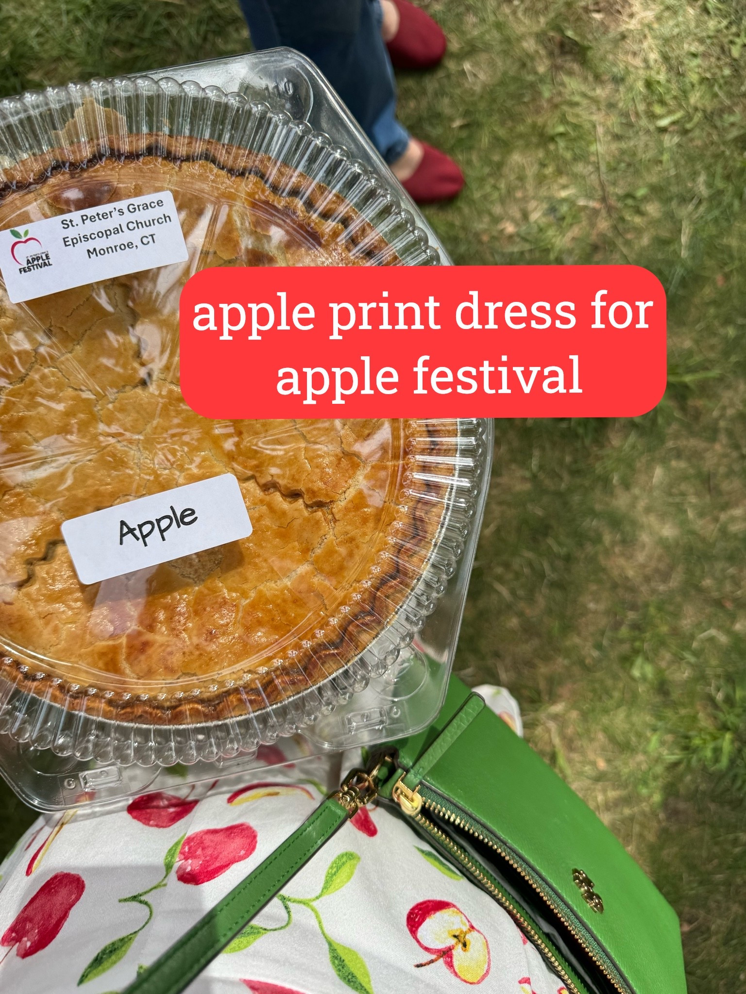 What I wore to an Apple festival 🍎🍎🍎 Dress is older ModCloth, Tory Burch crossbody bag, New Balance sneakers. 
Linked ideas for what to wear to Autumn \ fall festivals.

#LTKdayinmylife #LTKSeasonal #LTKOver40