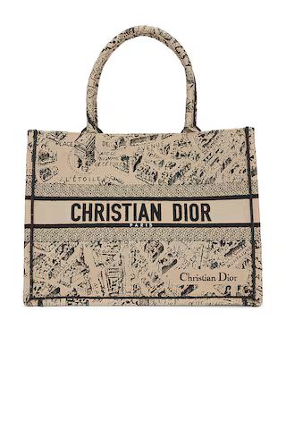 FWRD Renew Dior Book Tote Bag in Beige from Revolve.com | Revolve Clothing (Global)