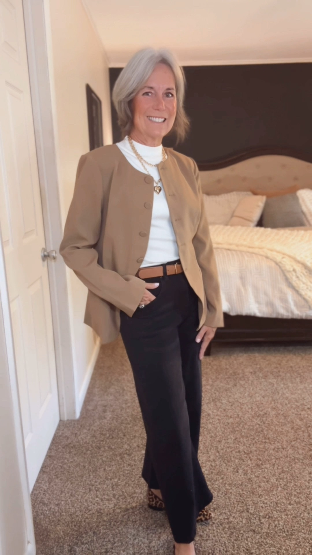 Elevate your style with this Amazon classic blazer 

A versatile must-have that can be dressed up or down. Pair it with your favorite blouse or wear it solo.

I'm wearing a small for reference.


#LTKWorkwear #LTKOver40 #LTKStyleTip