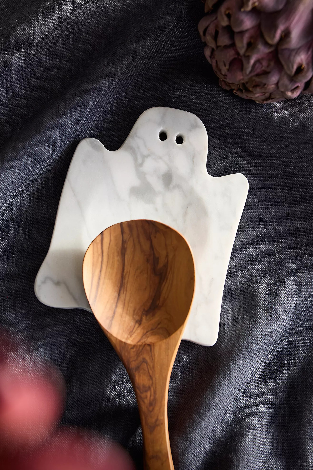 Marble Ghost Spoon Rest | Anthropologie (US)