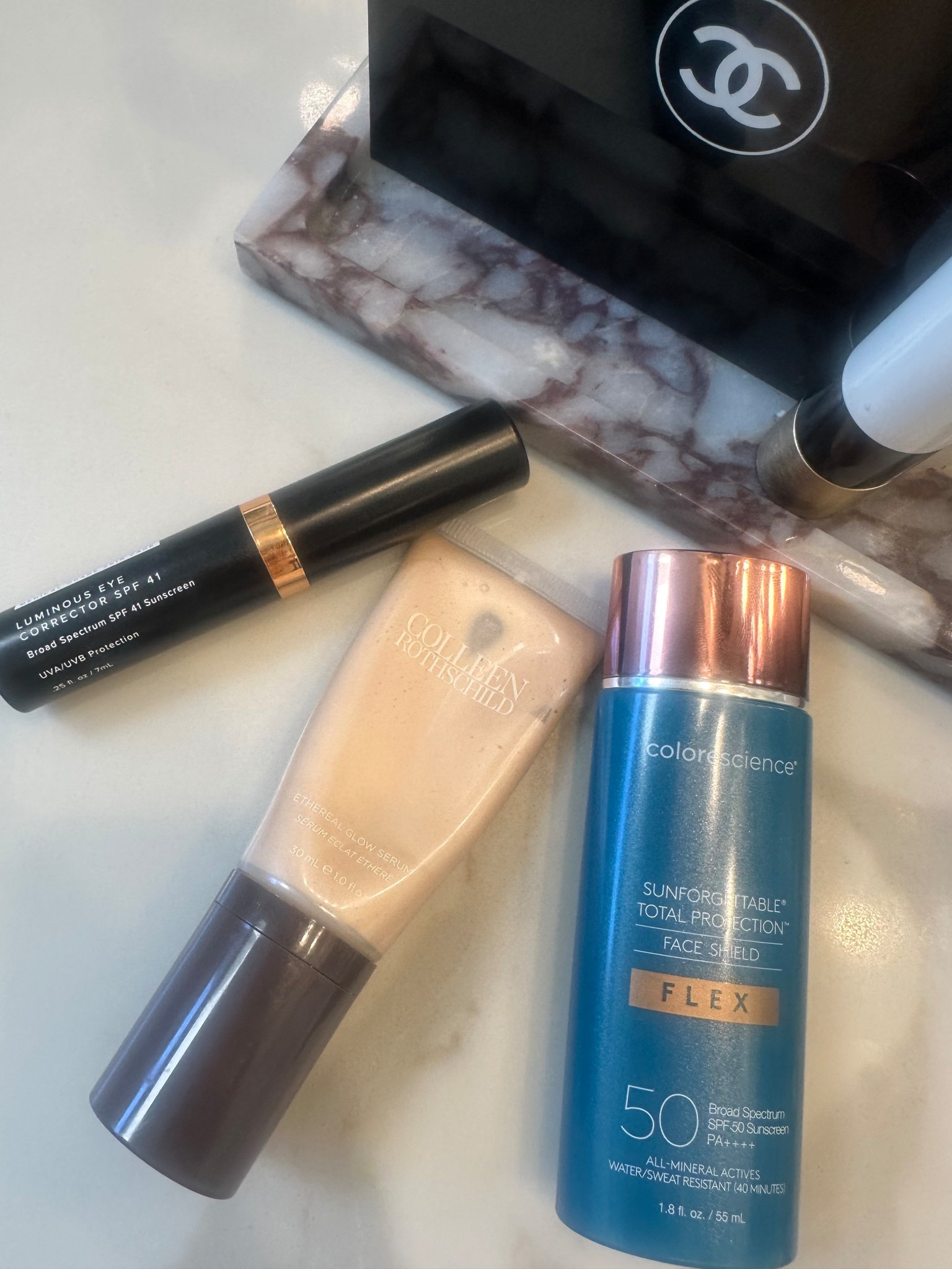 💫my go-to warm weather foundation combo for skin over 40💫
I use shade fair and light in the spf- either works well for me 
⭐️USE AN ILLUMINATOR UNDER YOUR FOUNDATION! Be sure to grab my favorite nourishing illuminating skin serum in shade “champagne”. It gives skin the most beautiful filtered glow especially under foundation.
💕under eye spf concealer is genius… but the formula is what makes it really stand out. No creasing, amazing coverage and the most beautiful finish - I wear shade medium 



#LTKOver40 #LTKBeauty
