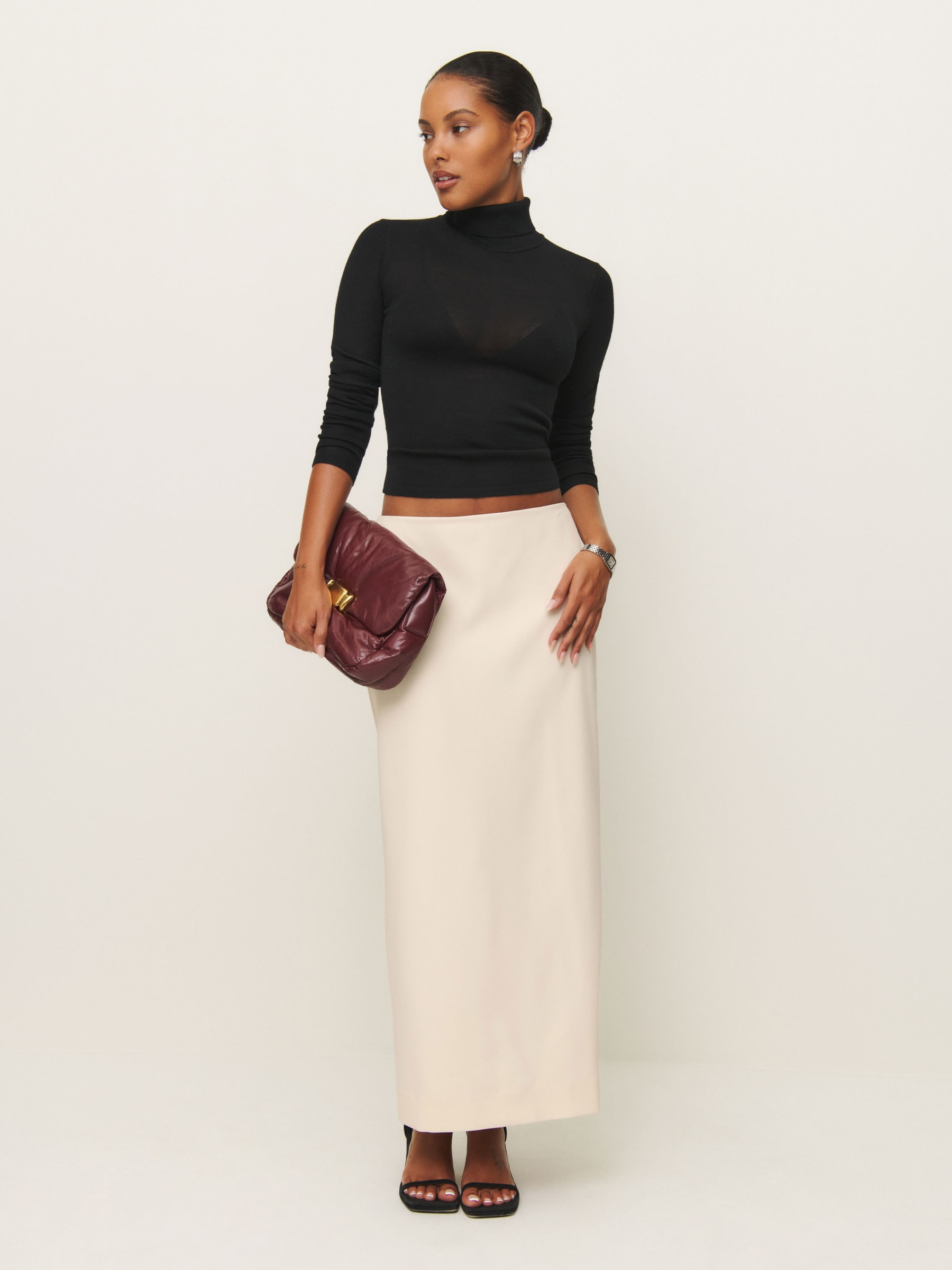 Jordan Low Waist Skirt | Reformation (Global)