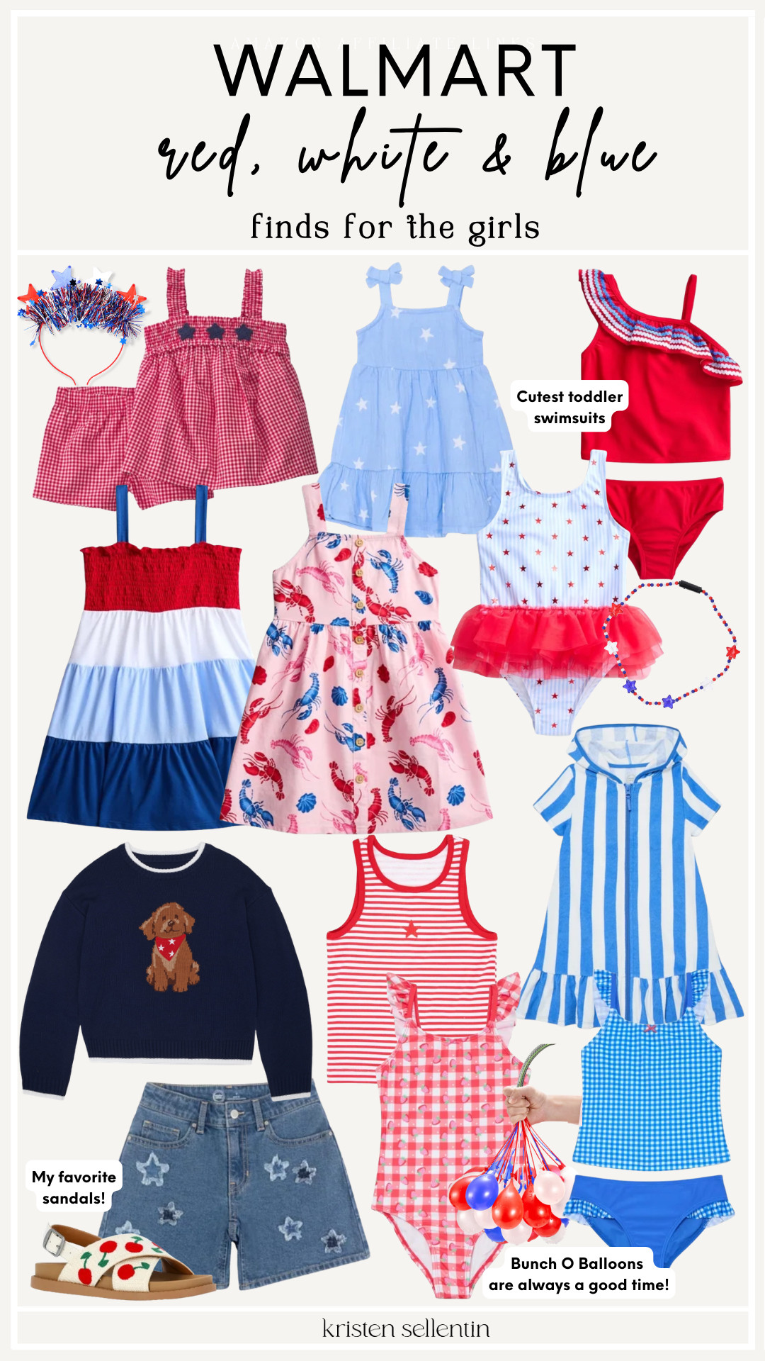 Red, white & blue finds for girls @ Walmart! All Under $20!

#LTKmomlife #LTKSeasonal #LTKKids