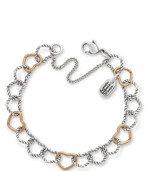 James Avery Twisted Wire Connected Hearts Charm Bracelet | Dillard's | Dillard's