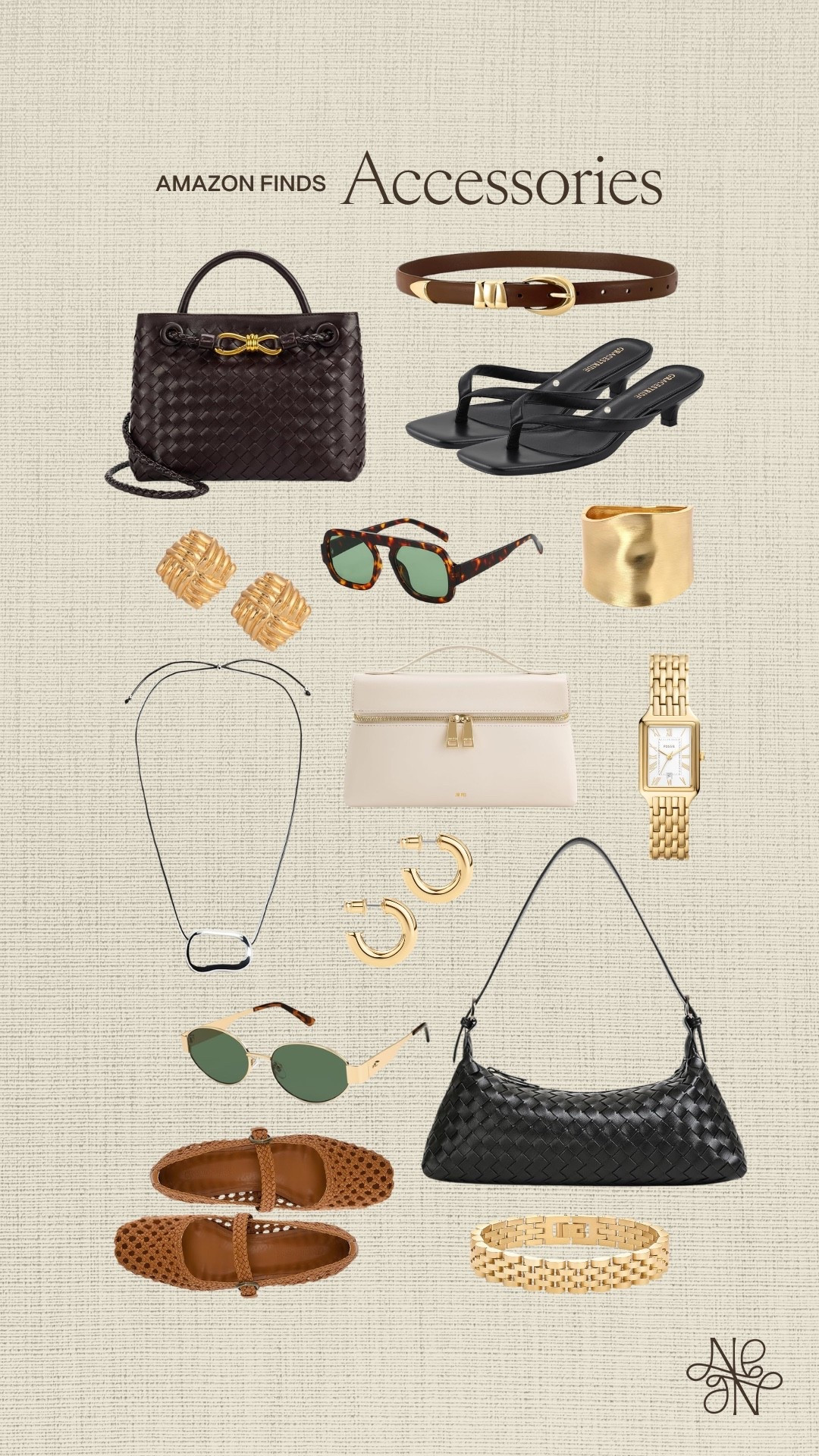 Amazon accessories for spring ☀️

Amazon sale 
Gold jewelry 
Spring shoes 
Sunglasses 

#LTKSaleAlert #LTKSeasonal