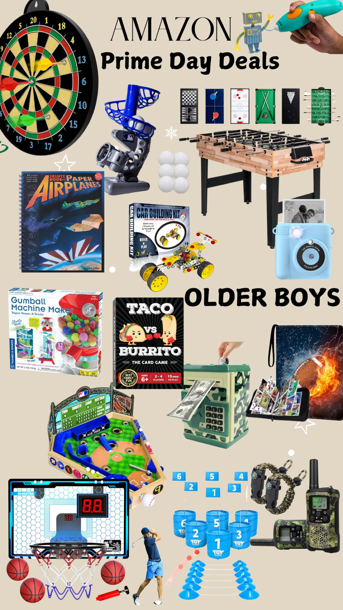 We have and love SO MANY of these gift finds for the older boys in your life! Perfect for ages 6-14 (and some even older!)

#LTKKids #LTKxPrimeDay #LTKGiftGuide