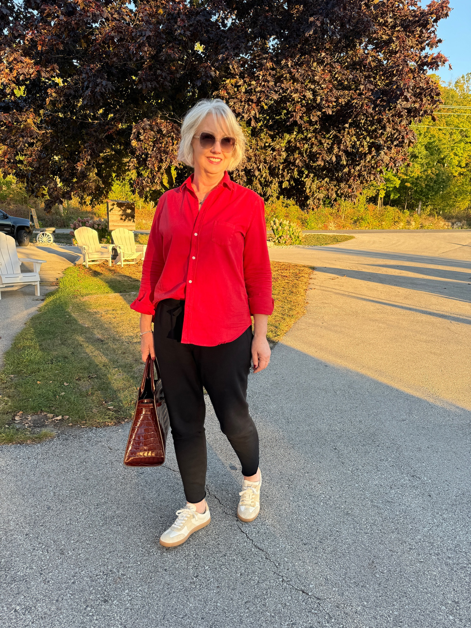 An elevated everyday look from Frank & Eileen.✨ This outfit is perfect for on the go while traveling  

#LTKSeasonal #LTKTravel #LTKOver40