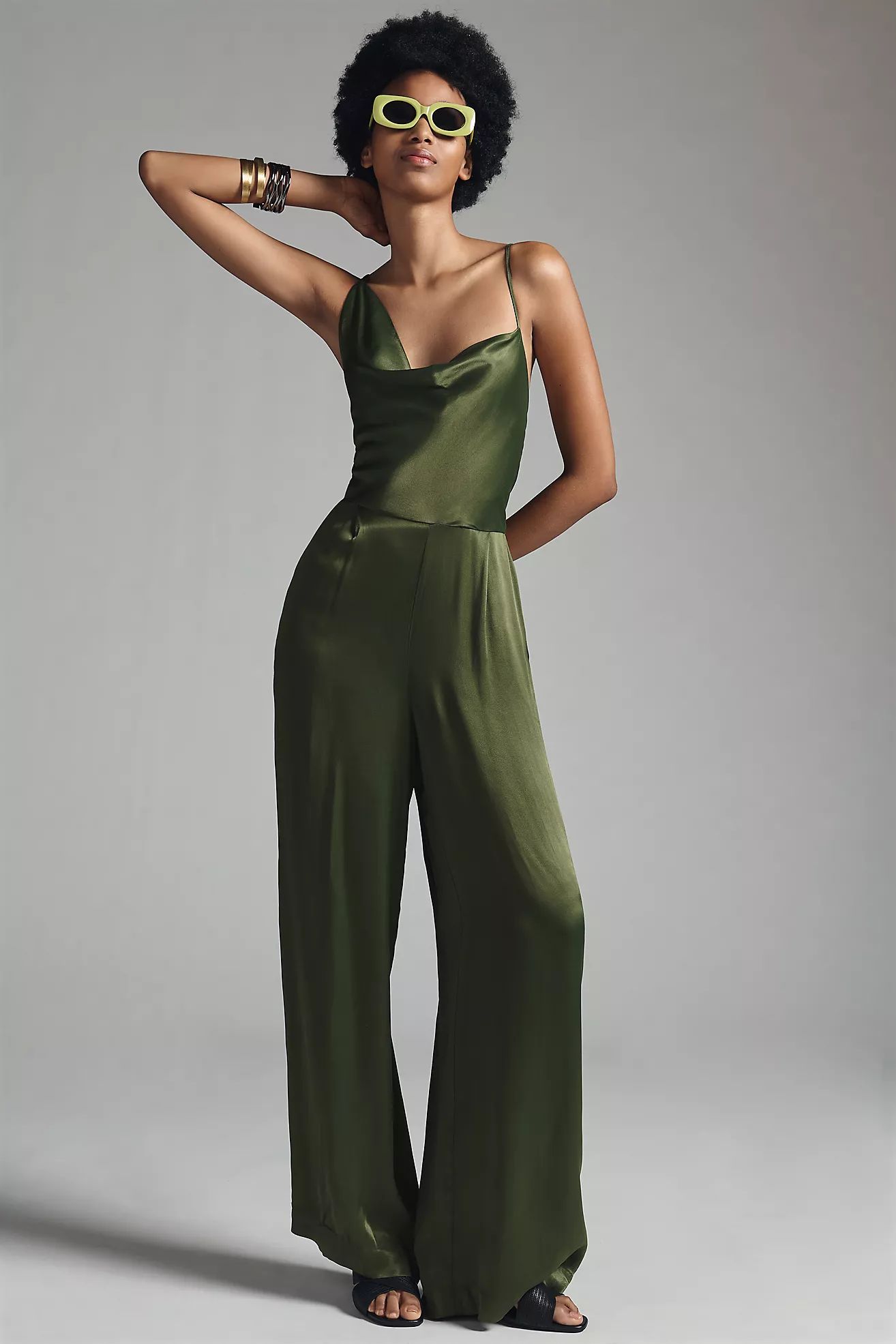 By Anthropologie Cowl-Neck Jumpsuit | Anthropologie (US)