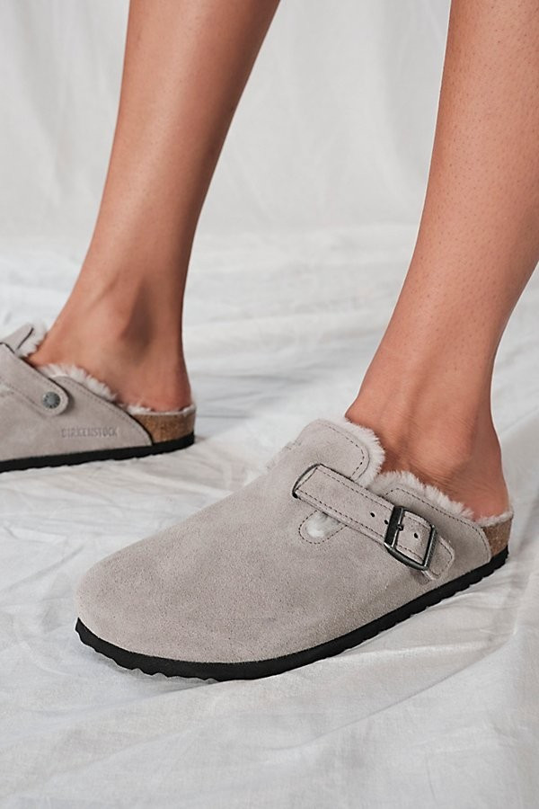 Birkenstock Boston Shearling Clogs | Free People (Global - UK&FR Excluded)