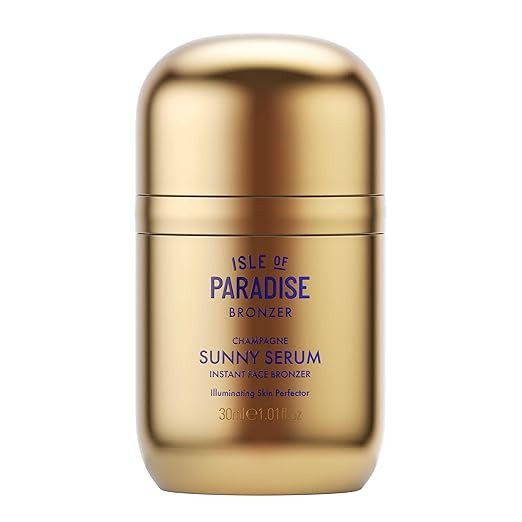 Isle of Paradise Sunny Serum Bronzing Serum – Instantly Illuminating Liquid Face Bronzer with N... | Amazon (US)