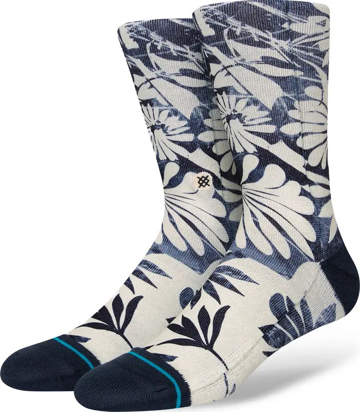Stance Waikaloa Floral Crew Socks | Nordstrom | Nordstrom