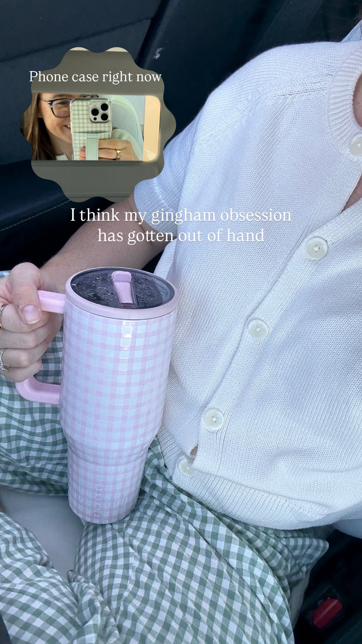 Gingham Obsessed 

#LTKFindsUnder50 #LTKSeasonal #LTKMidsize