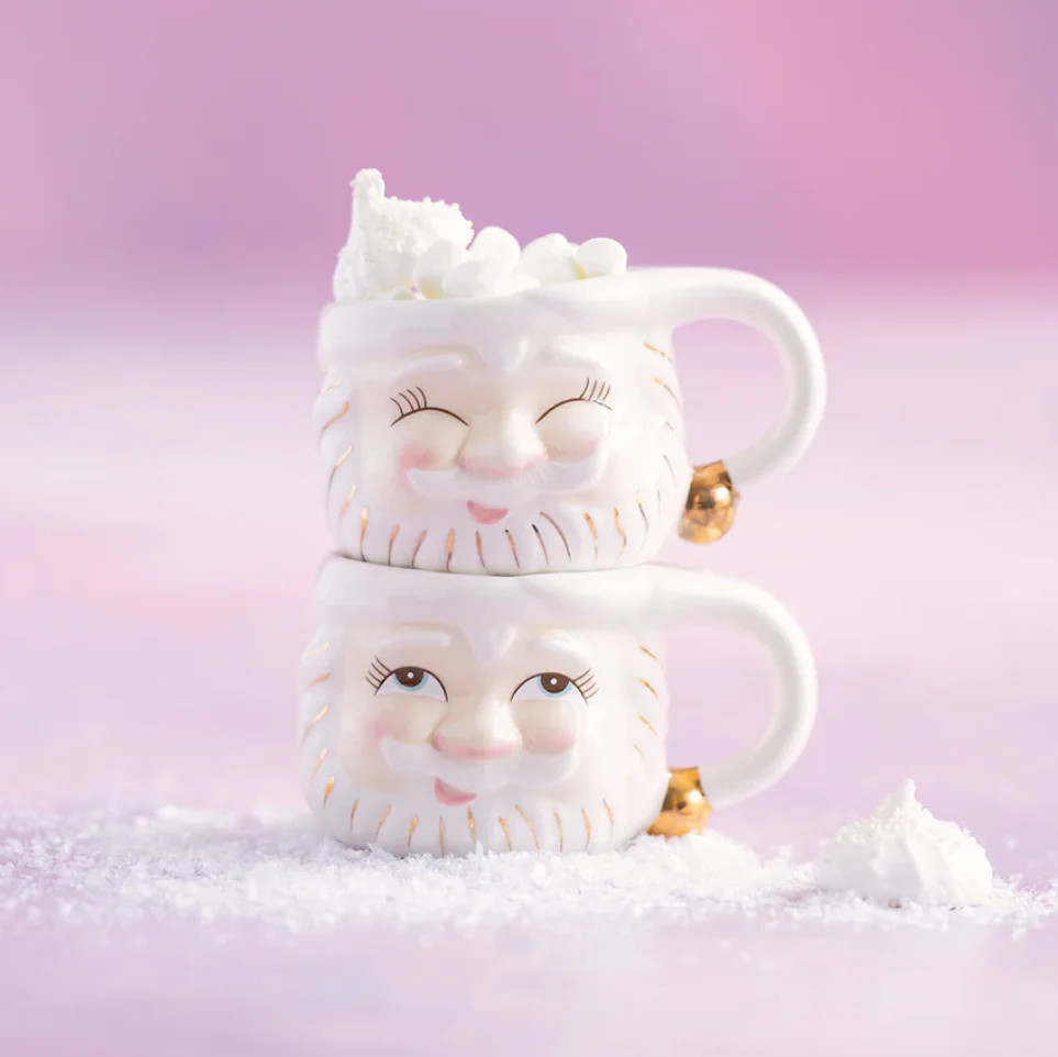 Papa Noel Mug - Cream | Southern Roots