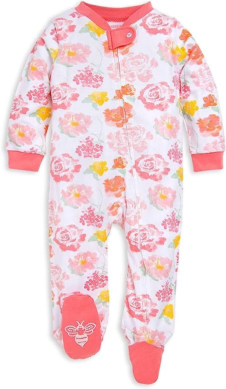 Burt's Bees Baby Baby Boys' Sleep and Play Pjs, 100% Organic Cotton One-Piece Romper Jumpsuit Zip... | Amazon (US)