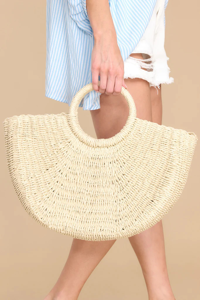 It's A Staple Ivory Bag | Red Dress 